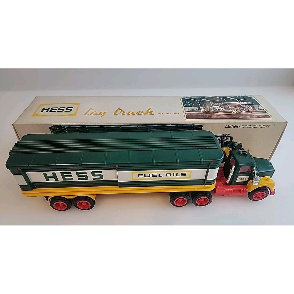 Hess Truck Box Truck 1975 Original Box No Barrels